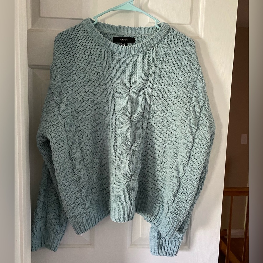 Crocheted Forever 21 sweater
